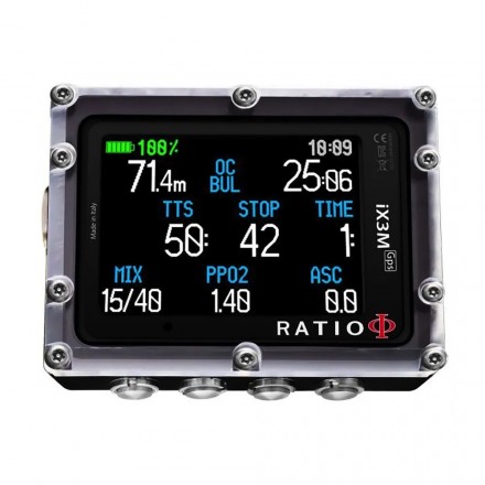 Ratio iX3M Pro Tech+ dive computer