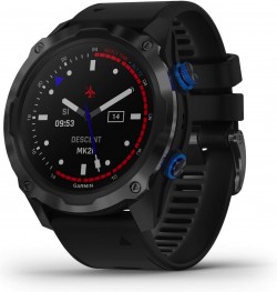 Garmin Descent Mk2i, Watch-style Dive Computer with Air Integration, Multisport Training/Smart Features, Titanium with Black Band