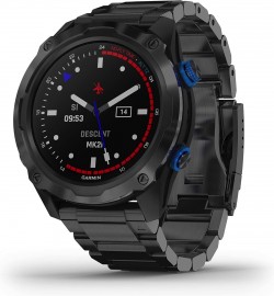 Garmin Descent Mk2i/Descent T1 Bundle, Smaller-Sized Watch-Style Dive Computer with Air Integration, Multisport Training/Smart Features, Titanium Gray. (010-02132-02)