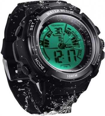 TEKMAGIC 10ATM Waterproof Digital Scuba Diving Watch